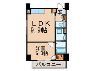 リ－ヴァ溝の口の物件間取画像